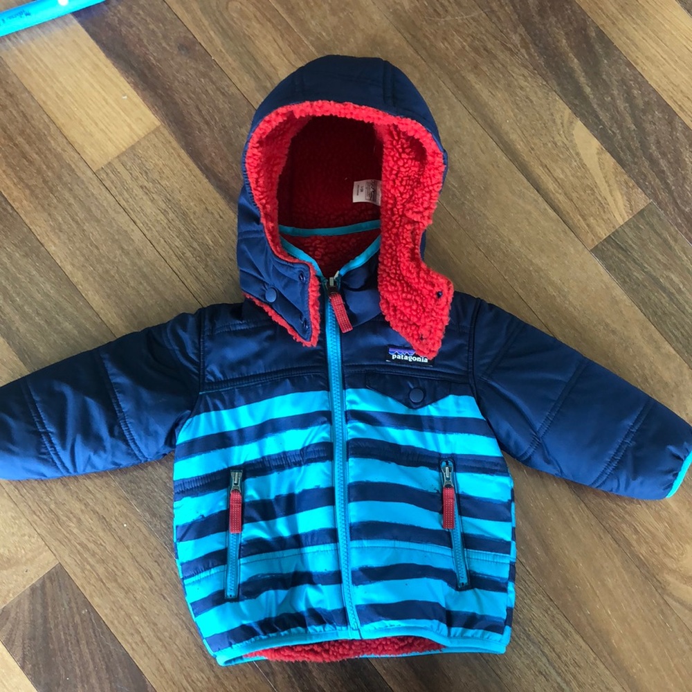 LIKE NEW!!Patagonia Tribbles Reversible Hood Coat